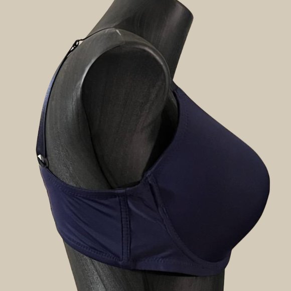 Navy Blue Full Coverage Bra... Brand: Emily Johnson - Picture 3 of 3